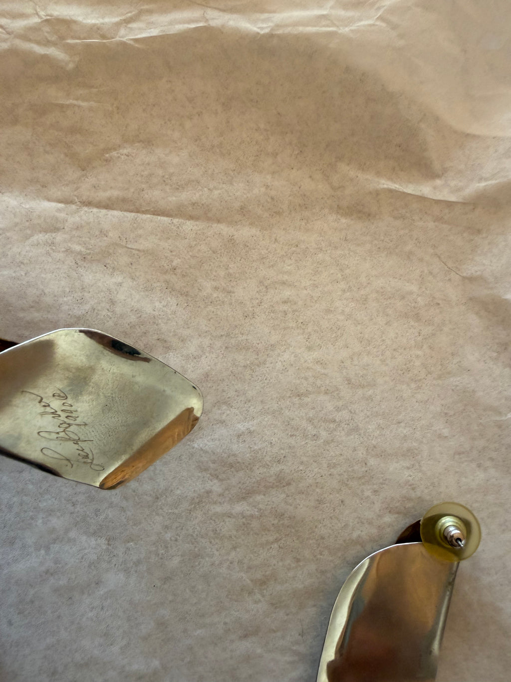 Dual Tone Earrings